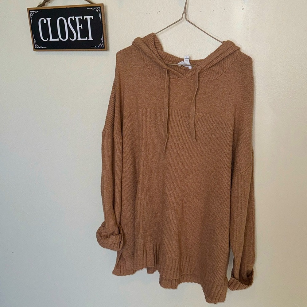 Oversized Knit Hoodie 🫶🏼